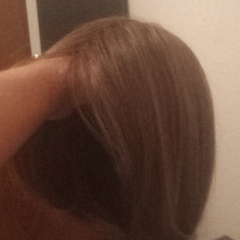 Real human hair  wig